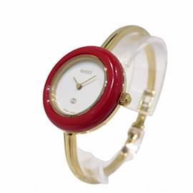 Gucci-GUCCI Change Bezel 1100L Quartz Watch for Ladies-Other