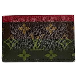 Louis Vuitton-Louis Vuitton Monogram Porte Carte Sample M60703-Fuschia,Monogram