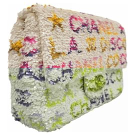 Chanel-Chanel Multi-color Shoulder Bag-White,Multiple colors