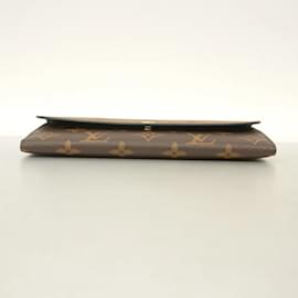 Louis Vuitton-Louis Vuitton Long Wallet Monogram Reverse Portefeuille Emily-Brown