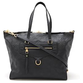 Louis Vuitton-Louis Vuitton Monogram Empreinte Lumineuse PM Tote Bag-Other,Navy blue