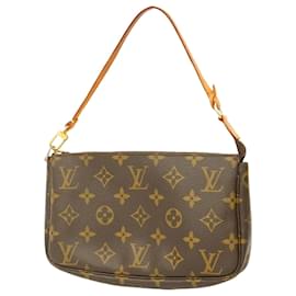 Louis Vuitton-Louis Vuitton Monogram Pochette Accessoires Pouch-Brown