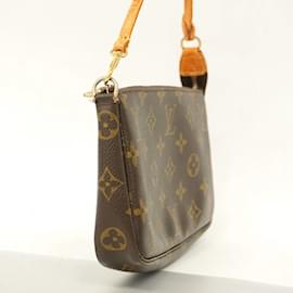 Louis Vuitton-Louis Vuitton Monogram Pochette Accessoires Pouch-Brown