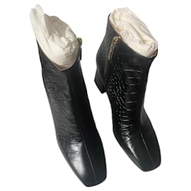 Pollini-Ankle boots-Black