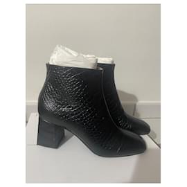 Pollini-Ankle boots-Black