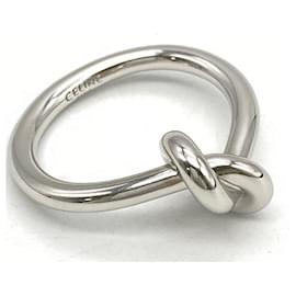 Céline-CELINE Knot Ring in Silver-Silvery