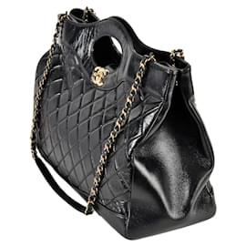 Chanel-Chanel Large Matelasse Tote Bag-Black