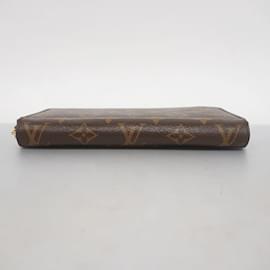 Louis Vuitton-Louis Vuitton Long Wallet Monogram Zippy M41896-Brown,Red