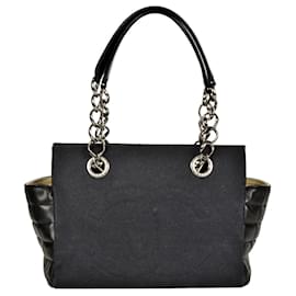 Chanel-Chanel Coco Mark Chain Shoulder Bag-Black