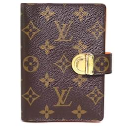 Louis Vuitton-Louis Vuitton Monogram Agenda Koala PM Notebook Cover-Brown,Orange