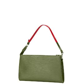 Louis Vuitton-Louis Vuitton Epi Pochette Accessory Pouch-Red