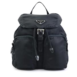 Prada-Prada Nylon Backpack in Black-Black