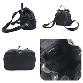 Prada-Prada Nylon Backpack in Black-Black