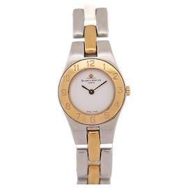 RELOJ BAUME & MERCIER LINEA MV045203 QUARTZ 22MM ORO ACERO Otro