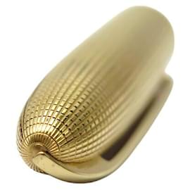 Louis Vuitton-SPIRIT OF LOUIS VUITTON GOLDEN METAL & RED LEATHER FOUNTAIN PEN-Black