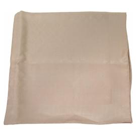 Louis Vuitton-NINE CHALE LOUIS VUITTON EVERMORE MONOGRAM M78139 LATTE COLOR BOX SHAWL-Beige