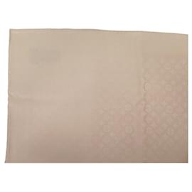 Louis Vuitton-NINE CHALE LOUIS VUITTON EVERMORE MONOGRAM M78139 LATTE COLOR BOX SHAWL-Beige