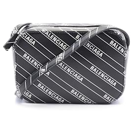 Balenciaga-Sac à bandoulière en cuir Balenciaga Everyday XS-Noir