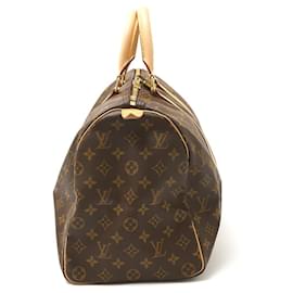 Louis Vuitton-Louis Vuitton Monogram Leather Keepall 45 Bag-Brown