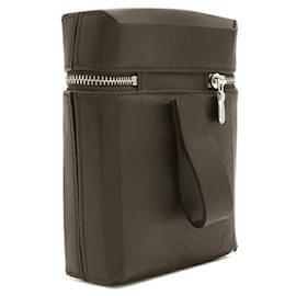 Louis Vuitton-Louis Vuitton Monogram Glace Leather Pouch-Brown