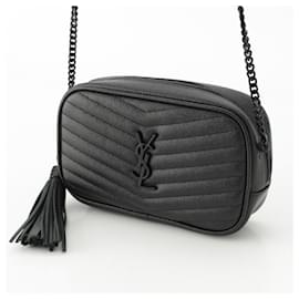 Yves Saint Laurent-Saint Laurent Lou Camera Bag Crossbody-Black