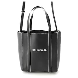 Balenciaga-Sac Balenciaga en cuir Everyday Tote XXS 2Way-Noir
