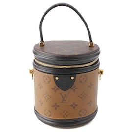 Louis Vuitton-Louis Vuitton Monogram Reverse Cannes Handbag-Brown