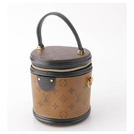 Louis Vuitton-Louis Vuitton Monogram Reverse Cannes Handbag-Brown