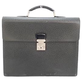 Louis Vuitton-Louis Vuitton Taiga Moscova Briefcase-Black