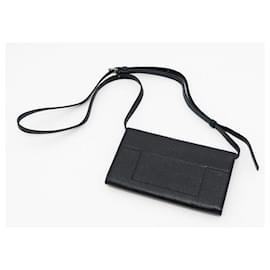 Balenciaga-Sac à épaule en cuir mini Balenciaga-Noir