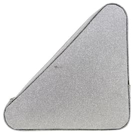 Balenciaga-Pochette Triangle Balenciaga-Argenté,Métallisé
