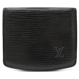 Louis Vuitton-Louis Vuitton Epi Leather Coin Case-Black