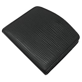 Louis Vuitton-Louis Vuitton Epi Leather Coin Case-Black