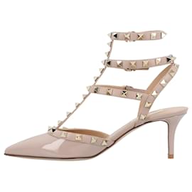 Valentino Garavani-Valentino Rockstud-Pumps Pink-Pink