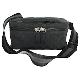 Gucci-Bolsa transversal Gucci em preto e caqui-Preto,Caqui