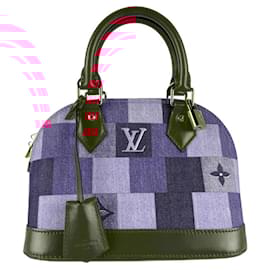Louis Vuitton-Louis Vuitton Alma BB Handbag-Red,Blue