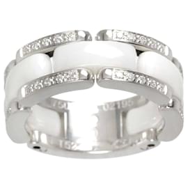 Chanel-Chanel Ultra #52 Diamond Band Ring-White