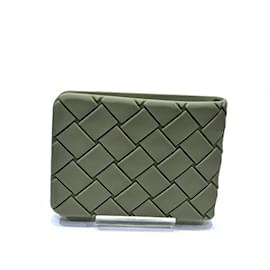 Bottega Veneta-Bottega Veneta Green Silicone Bill Wallet-Green