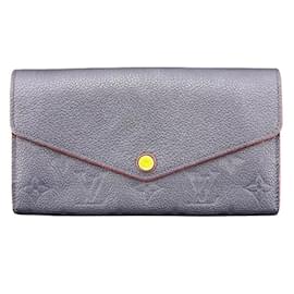 Louis Vuitton-Louis Vuitton Monogram Empreinte Long Wallet-Red