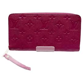 Louis Vuitton-Louis Vuitton Monogram Empreinte Zippy Wallet-Dark purple,Monogram