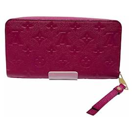 Louis Vuitton-Louis Vuitton Monogram Empreinte Zippy Wallet-Dark purple,Monogram