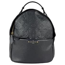 Louis Vuitton-Louis Vuitton Monogram Empreinte Backpack-Black