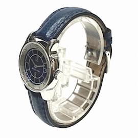 Bulgari-Bvlgari Solotempo ST29S Date Quartz Watch for Women-Navy blue