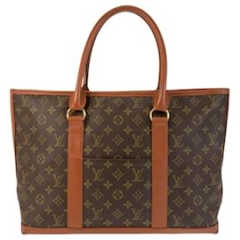 Louis Vuitton-Louis Vuitton Monogram Weekend PM Tote Bag-Brown