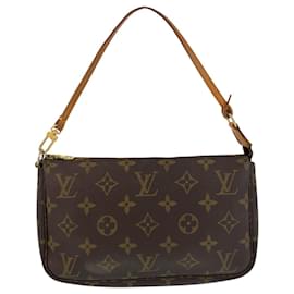 Louis Vuitton-Louis Vuitton Monogram Pochette Accessoires-Brown