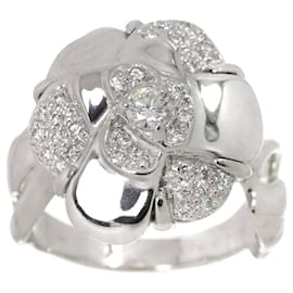 Chanel-Chanel Camellia Diamond Band Ring-Other