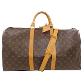 Louis Vuitton-Louis Vuitton Keepall Bandouliere 50-Brown