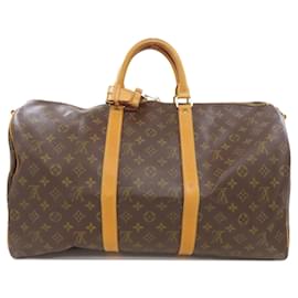 Louis Vuitton-Louis Vuitton Keepall Bandouliere 50-Brown