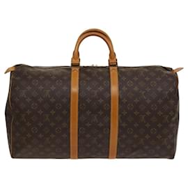 Louis Vuitton-Louis Vuitton Keepall 55-Brown