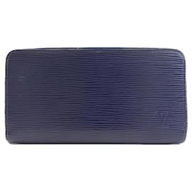 Louis Vuitton-Louis Vuitton Zippy wallet-Navy blue